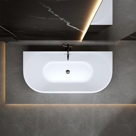 Wanna wolnostojąca przyścienna 160 cm Lena Hydrosan