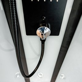 Kabina prysznicowa półokrągła zabudowana 100x100 Puerto