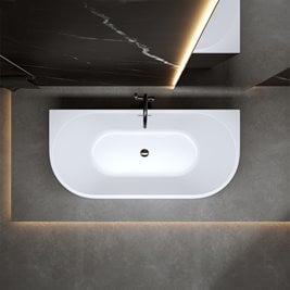 Wanna wolnostojąca przyścienna 140 cm Lena Hydrosan