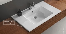 Umywalka 80 cm Ibiza Cerastyle