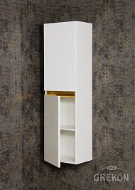 Słupek łazienkowy wiszący złoty uchwyt 144x40 seria Diamond Gold Gante