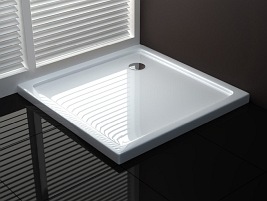 Brodzik kwadratowy 80x80 Perfect Space Rea