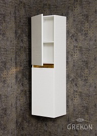 Słupek łazienkowy wiszący złoty uchwyt 144x40 seria Diamond Gold Gante