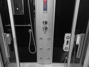 Prostokątna kabina z hydromasażem 150x83 cm MO-02005