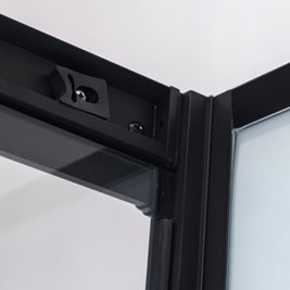 Kabina prysznicowa półokrągła zabudowana 80x80 Puerto