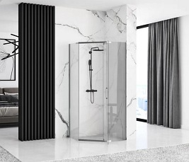 Kabina prysznicowa pięciokątna 80x80 Axin Rea