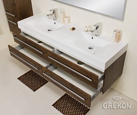 Szafka wisząca z umywalką 160/50/4 Nela seria FOKUS AD