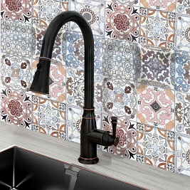 Bateria kuchenna retro Deco Old Black Rea