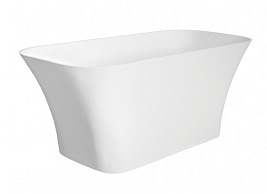 Wanna wolnostojąca z konglomeratu + klik-klak chrom 160 cm Assos Besco