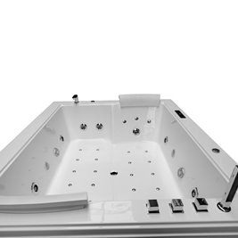 Wanna z hydromasażem Diablo 666 180x150