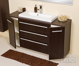 Szafka z umywalką 140/39/C3 seria Fokus Wenge Mat