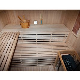 Sauna fińska 5 osobowa wysokotemperaturowa 6KW Harvia 160x180 cm Kemi5