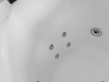 Wanna spa z hydromasażem narożna 170x85 cm MO-0076 PRAWA