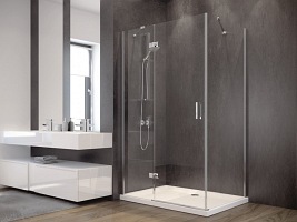 Kabina prysznicowa prostokątna 90x120 Viva Besco model lewy