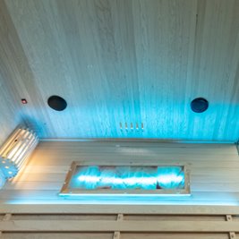 Sauna fińska 5 osobowa wysokotemperaturowa 6W Harvia 180x160 cm Lark5