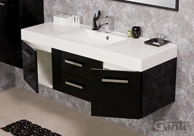 Szafka wisząca z umywalką 140/50/C2 seria Fokus C