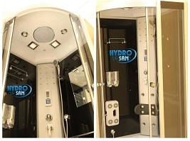 Kabina prysznicowa z hydromasażem i sauną 90x90 Daria