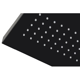 Panel natryskowy z hydromasażem kolor czarny Alto Corsan