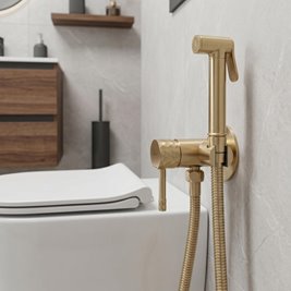Bateria Rea B3330 złoto szczotkowane