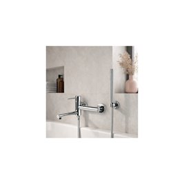 Bateria wannowa natynkowa chrom CMZ7541CH Lugo Corsan zdjęcie 2
