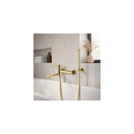Bateria wannowa natynkowa złota CMZ7541GL Lugo Corsan zdjęcie 2