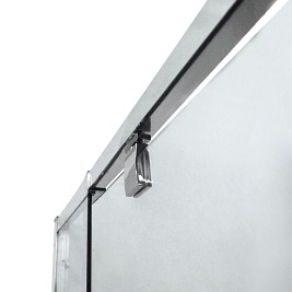 Kabina prysznicowa z regulacją 69-80x80 cm 1-D Dunaj Kerra