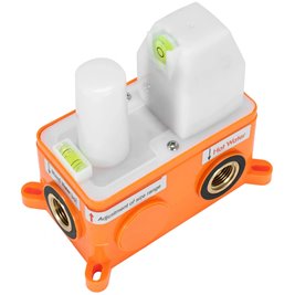 Czarny zestaw prysznicowy podtynkowy Oval Rea