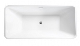 Wanna wolnostojąca korek klik-klak chrom 160 cm Evita Besco