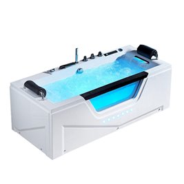 Wanna z hydromasażem prostokątna 182x82 cm Carina 938 Hydrosan