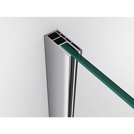 Kabina prysznicowa 90x90 kwadratowa drzwi uchylne KZ01C