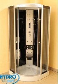 Kabina prysznicowa z hydromasażem niski brodzik 80x80 Sara