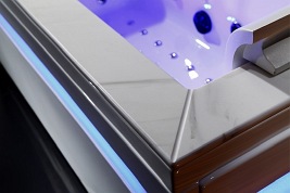 Wanna z hydromasażem 180x100 Boston 926W Hydrosan