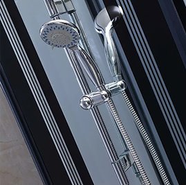 Kabina prysznicowa z hydromasażem prostokątna zabudowana 150x85 MO-0505-150