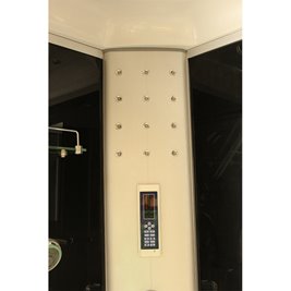 Kabina prysznicowa z hydromasażem 120x80 7106 Prawa