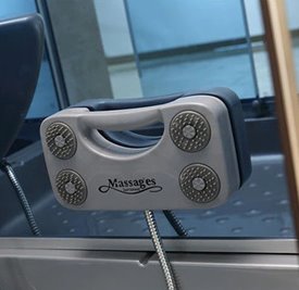 Kabina prysznicowa z hydromasażem zabudowana 100x100 MO-0210G