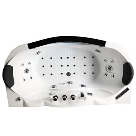 Wanna z hydromasażem przyścienna 160x88 cm Parma 924 Hydrosan