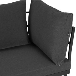 Zestaw mebli ogrodowych metalowych stół i narożnik Toba zdjęcie 12