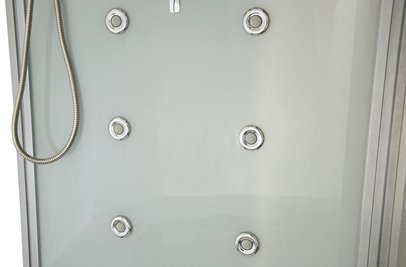 Sauno kabina prysznicowa prostokątna 180x110 cm MO-1752W PRAWA TRIO