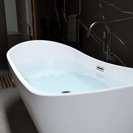 Wanna wolnostojąca biała 160 cm Rica Hydrosan