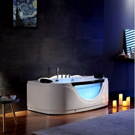 Wanna z hydromasażem 160x88 Parma 924 Hydrosan