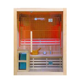 Sauna sucha fińska piec 3,5 KW Harvia BC35 + kamień solny 150X120X190CM MO-EA3S Mazur