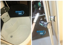 Kabina prysznicowa z hydromasażem i sauną 90x90 Daria