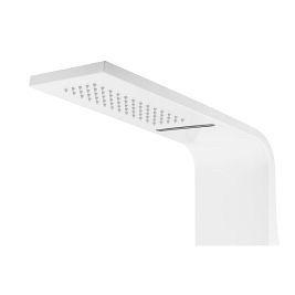 Panel natryskowy biały A-013A Corsan wersja termostat