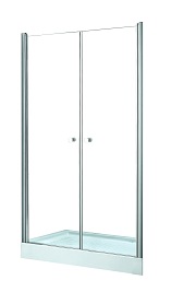 Drzwi prysznicowe uchylne 80 cm Sinco Due Besco