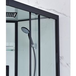 Kabina prysznicowa z hydromasażem niski brodzik 90x90 WSH-312B