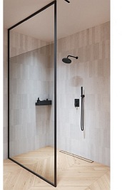 Ścianka prysznicowa wspornik sufitowy 100 cm Icon Besco
