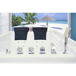 Wanna z hydromasażem i podgrzewaczem wody Fenix 606 180x120 cm P