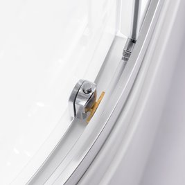 Kabina prysznicowa na głębokim brodziku lewa 115x85 cm Maja Hydrosan