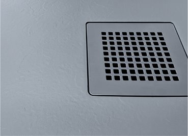 Brodzik półokrągły 90x90 szary New Trendy Mori B-0473