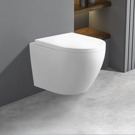 Biała miska wc wisząca Mizu Rimless 3.0 MIZU-WH-RIM-02 Hydrosan